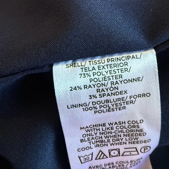 Ann Taylor The Petite Shorter Tailored Double Breasted Blazer Size 0P New - Picture 5 of 8